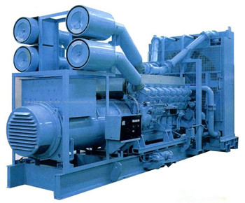 日本三菱柴油發(fā)電機組參數(shù)（600 KW）
